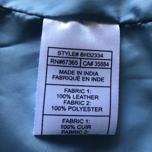 premium leather moto jacket - Picture 4 of 5